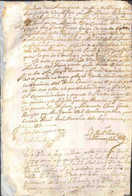 Resolución de la causa contra Joseph Antonio y Francisco Casimiro, presos en la cárcel pública de...