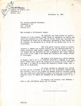 Carta de José Ch. Ramírez