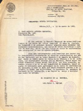 Carta de Pablo G. Macías