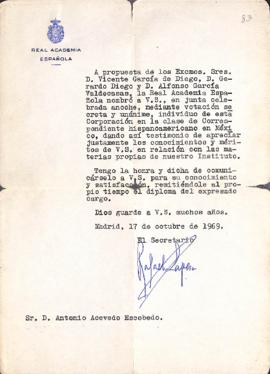 Carta de Rafael López