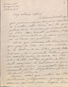 Carta de Isabel