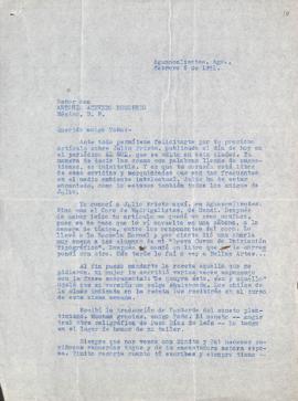 Carta de Antúnez Francisco