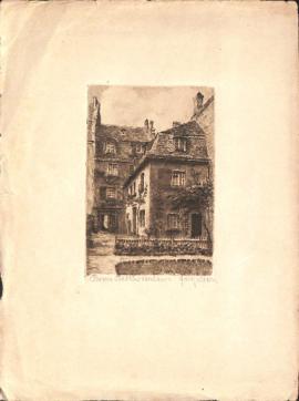 Ilustración de un edificio europeo