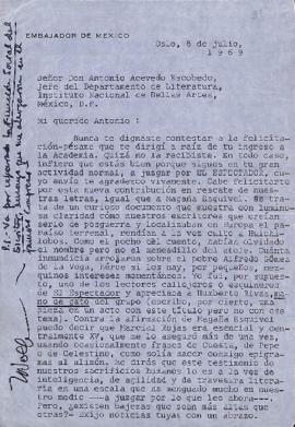 Carta de Rodolfo Usigli