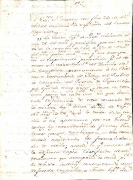 Disposiciones del Virrey Miguel José de Azanza sobre bienes comunales de los Pueblos de Indios