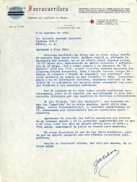 Carta de José A. Ochoa