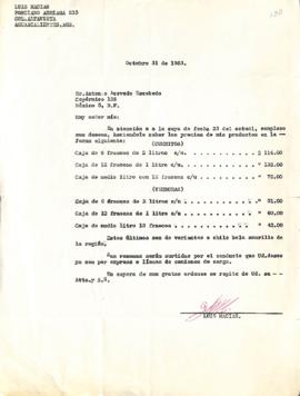 Carta de Luis Macías