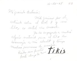 Recado de "Tikis"