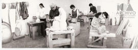 Clase de escultura, 1970