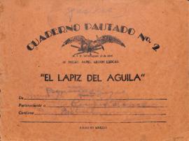 Portada de cuaderno pautado