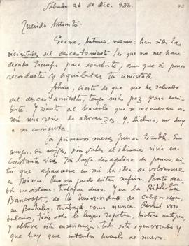 Carta de Andrés Henestrosa