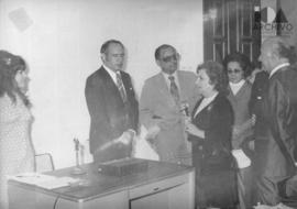 1er patio, planta alta, inauguración de XENM Radio Casa de la Cultura