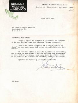 Carta de Alfredo Márquez Campos