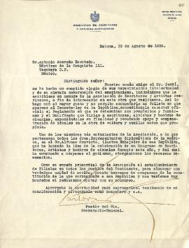 Carta de Pastor del Río