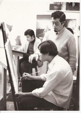 Clase de pintura, 1977