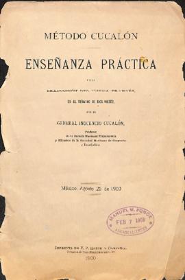 Portada de Enseñanza práctica de la traducción del idioma francés de Inocencia Cucalón