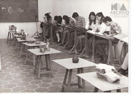 Clase de pintura, 1970