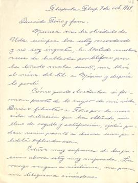 Carta de Rebeca a Antonio Acevedo Escobedo