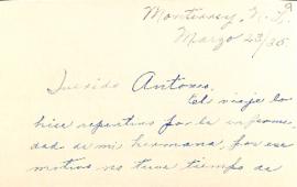 Carta de Olivia