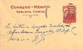 Carta de M. López