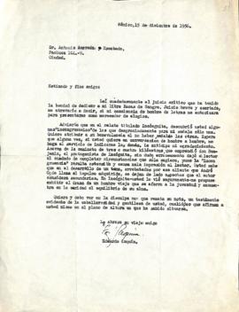 Carta de Eduardo Luquín