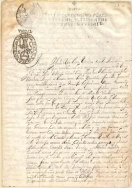 Antonio Macías Valadés, vecino de la Villa de Aguascalienes, hace imputación de la acusación que ...