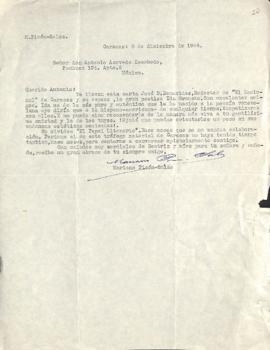 Carta de Mariano Picón-Salas