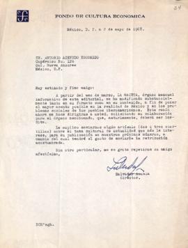 Carta de Salvador Azuela