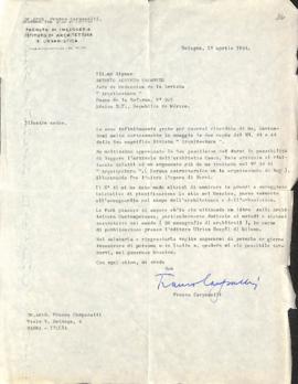 Carta de Franco Carpanelli